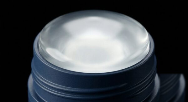 Close-up of Clean Slate barrier balm — clear, fragrance-free formula